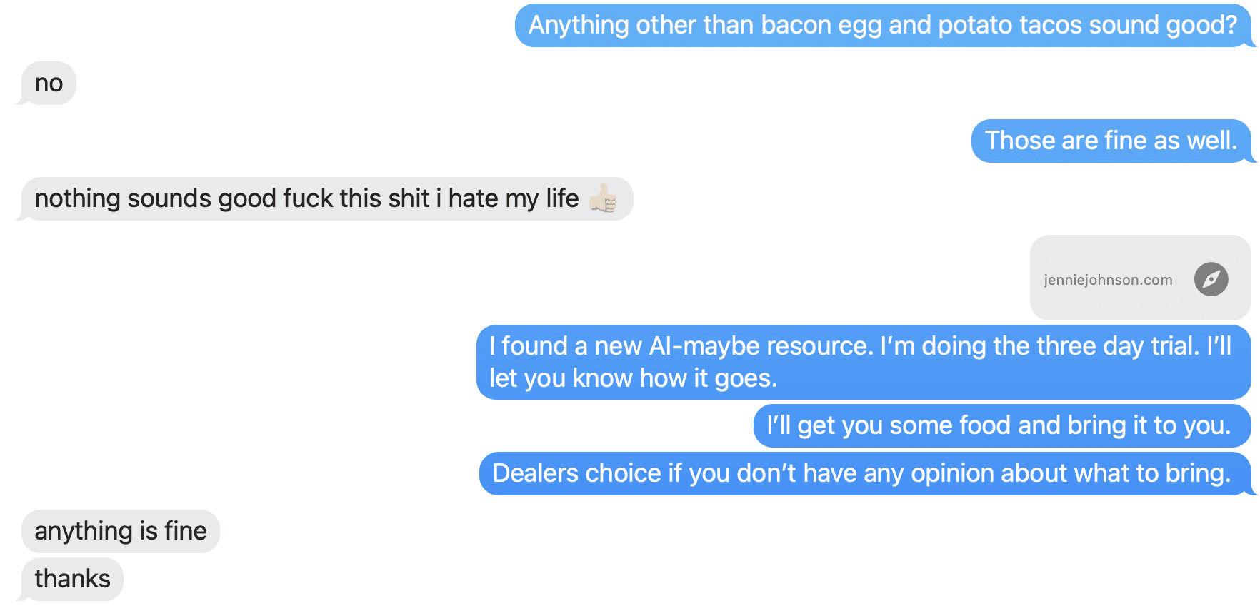 texting under duress